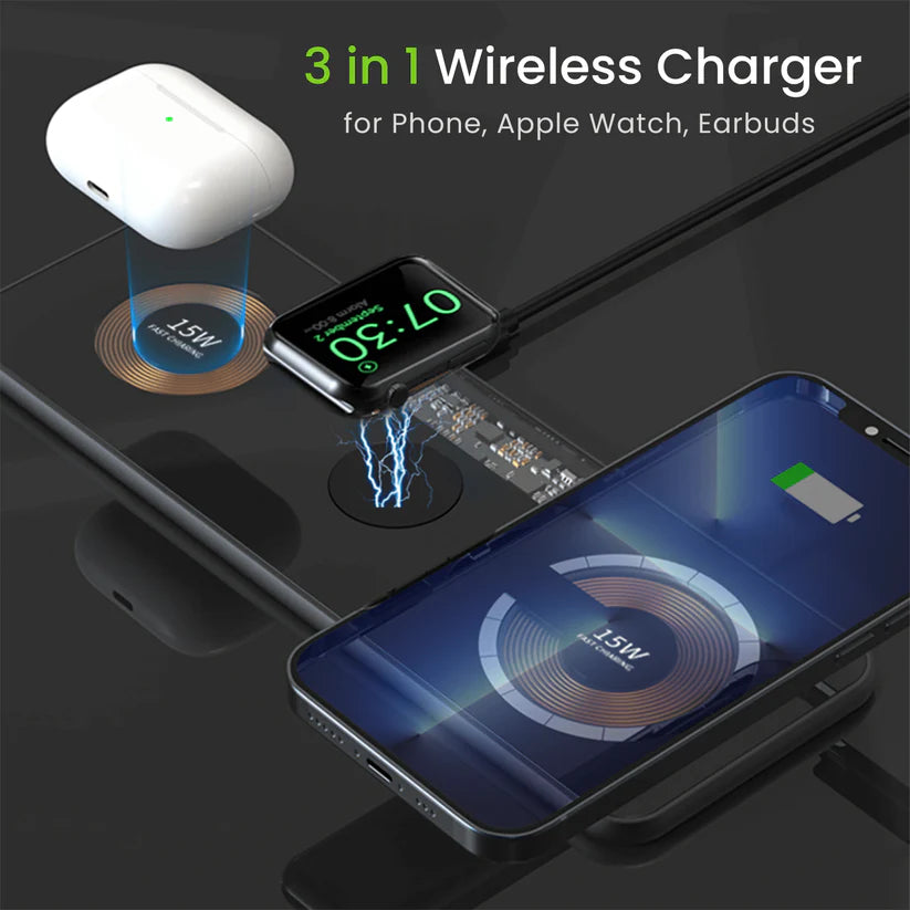 Transparent Magnetic Wireless Charger for iPhone
