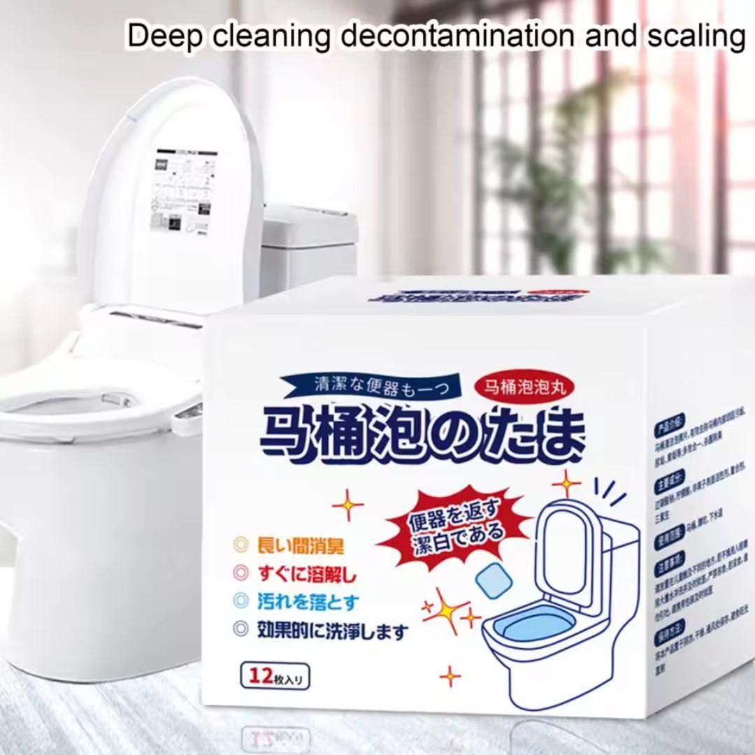 12 Pieces Toilet Bubble Tablets